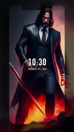 John Wick 4K Wallpaper Screenshot 0