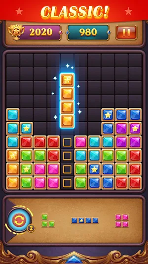 Block Puzzle: Diamond Star Blast Screenshot 3