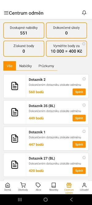 Cashback Ziskejte.cz Screenshot 1
