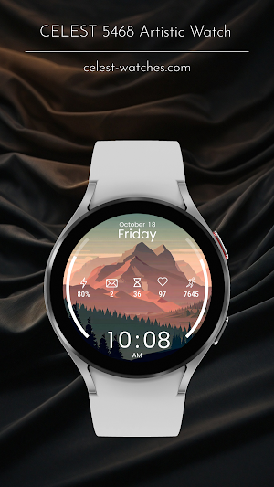 CELEST5468 Artistic Watch Screenshot 2