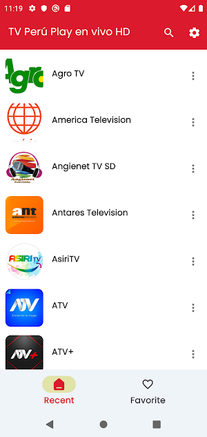 TV Perú Play HD en vivo Screenshot 3