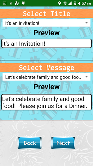 Party Invitation Card Designer Screenshot 1