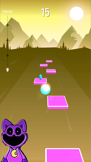 Smiling Critters Tiles Hop Screenshot 1