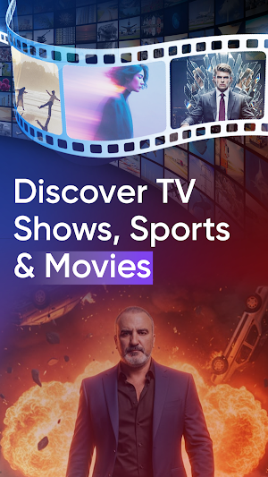 Live TV - TV Shows & Movies Screenshot 0