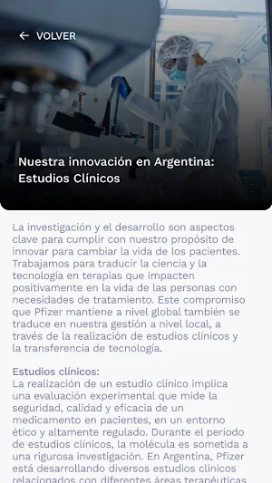 Pfizer de tu lado Screenshot 0