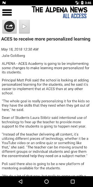 The Alpena News All Access Screenshot 3