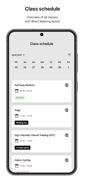 TopFit Screenshot 2