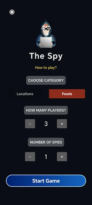 Spy Game & Party Games Offline Screenshot 2