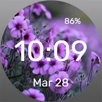 Meadow Forget Nots Watch Face