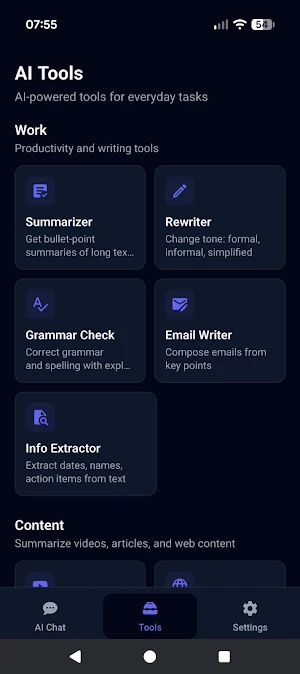 Private AI Toolbox Screenshot 1