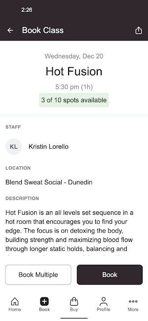 Blend Sweat Social Screenshot 2