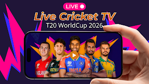 Live Cricket TV: T20 WC 2026 Screenshot 0