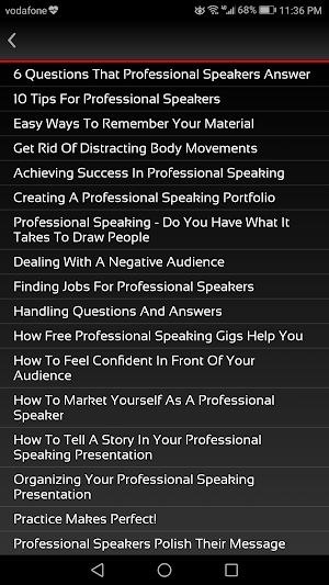 Mastering Public Speaking Art Screenshot 2