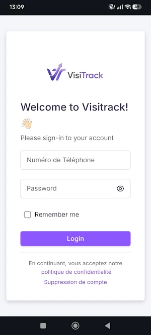 VisiTrack LACDP Screenshot 0