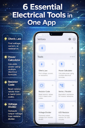 Voltora: Electrical Toolkit Screenshot 0