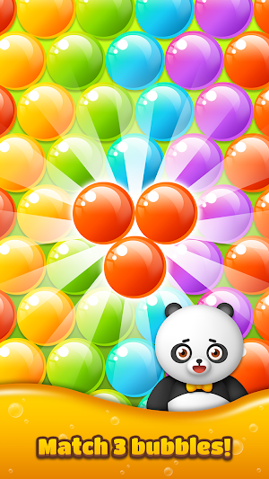 BUBBLE SHOOTER : HUNGRY BEAR Screenshot 1