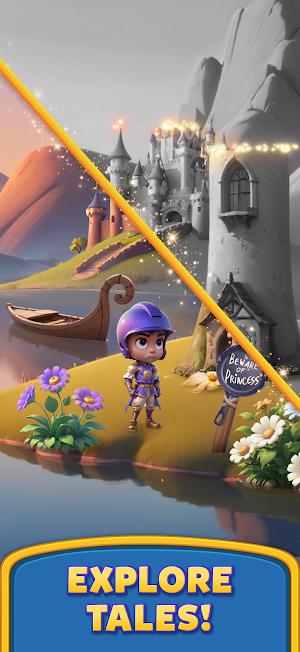Glitter Go! Spin & Raid Tales Screenshot 1