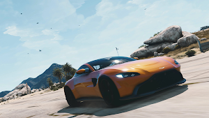 Aston Martin Vantage City Driving Simulator Screenshot 2