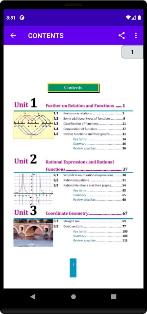 Mathematics Grade 11 Screenshot 1