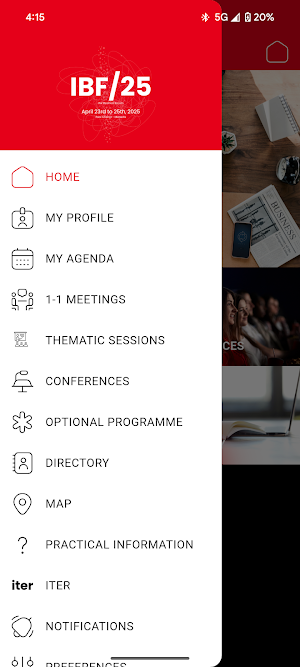 ITER Business Forum Screenshot 2