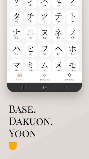 KanaGo (Hiragana & Katakana) Screenshot 1