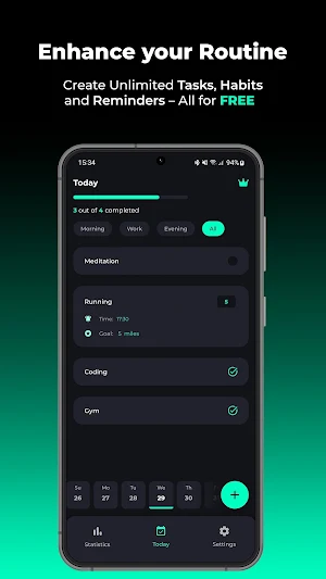 Growhab - Routine Planner Screenshot 0