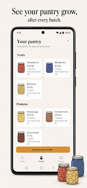 Freeze-Dry Buddy: Batch Log Screenshot 2