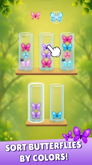Butterfly Jar Sort Screenshot 2