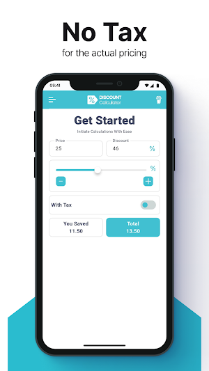 Discount Calculator With Tax Screenshot 3