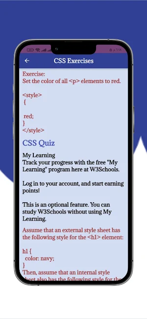 Learn css Tutorials Screenshot 1