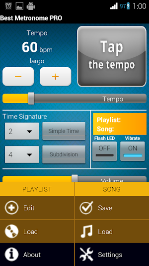 Best Metronome PRO Screenshot 1