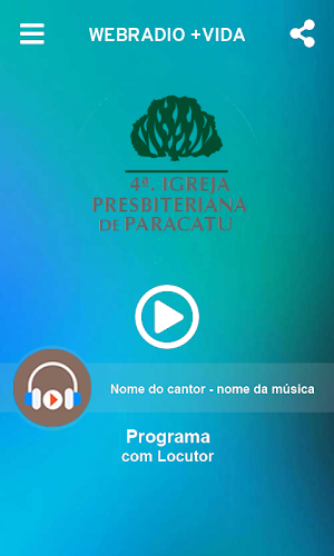 Webradio +Vida Screenshot 1