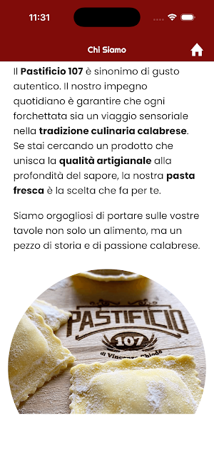 Pastificio 107 Screenshot 1