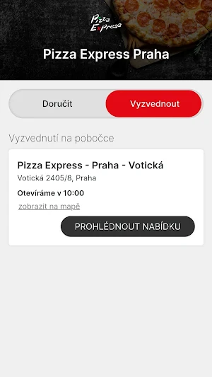 Pizza Express Praha Screenshot 0
