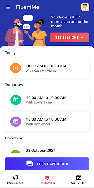 FluentMe Screenshot 1
