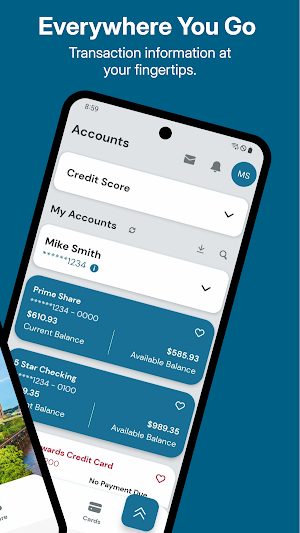 Homebase Credit Union Screenshot 1