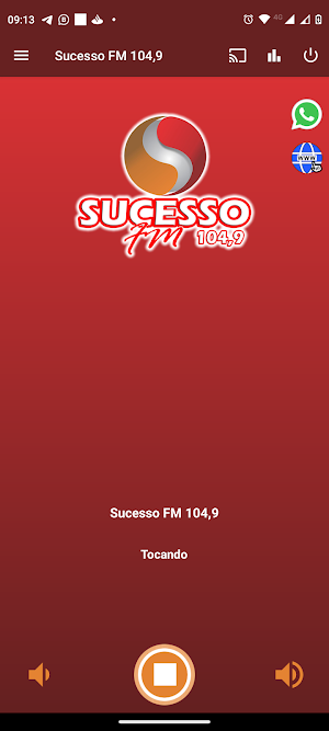 Sucesso FM 104,9 Screenshot 1