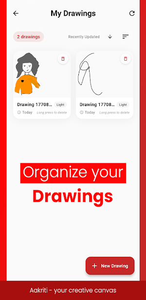 Aakriti: Your Drawing Canvas Screenshot 3