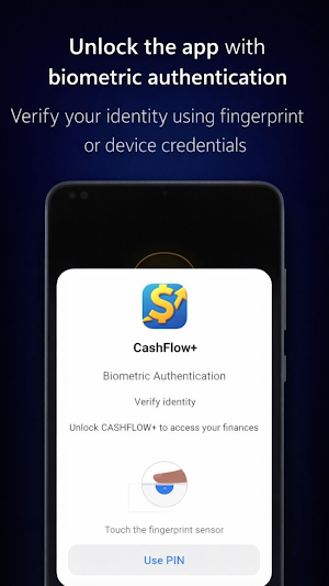 Cashflow+ Secure Money Manager Screenshot 2