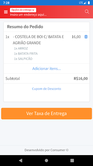 Restaurante Andrea Bressan Screenshot 1