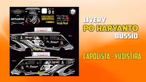 Livery PO Haryanto Bussid Screenshot 0