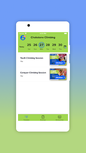 Chakstone Climbing & Fitness Screenshot 1
