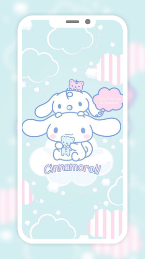Cute Cinnamoroll Wallpapers HD Screenshot 1