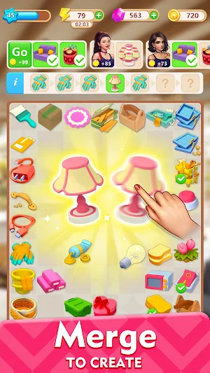 Happy Merge Decoration Screenshot 2