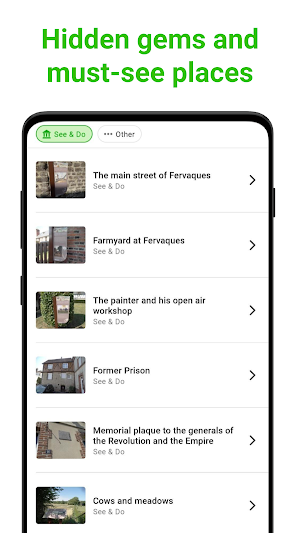 Fervaques SmartGuide Screenshot 2