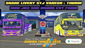 Livery Bussid STJ Lengkap Screenshot 1