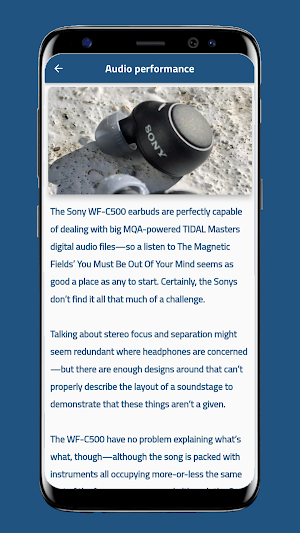 Sony WF-C500 Guide Screenshot 3