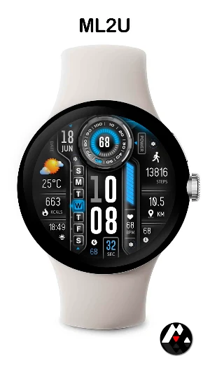 ML2U 275 Watch Face Screenshot 2