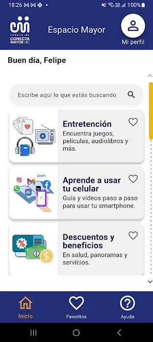 Espacio Mayor Screenshot 1