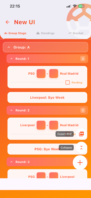 Brackets: Tournament App Screenshot 3